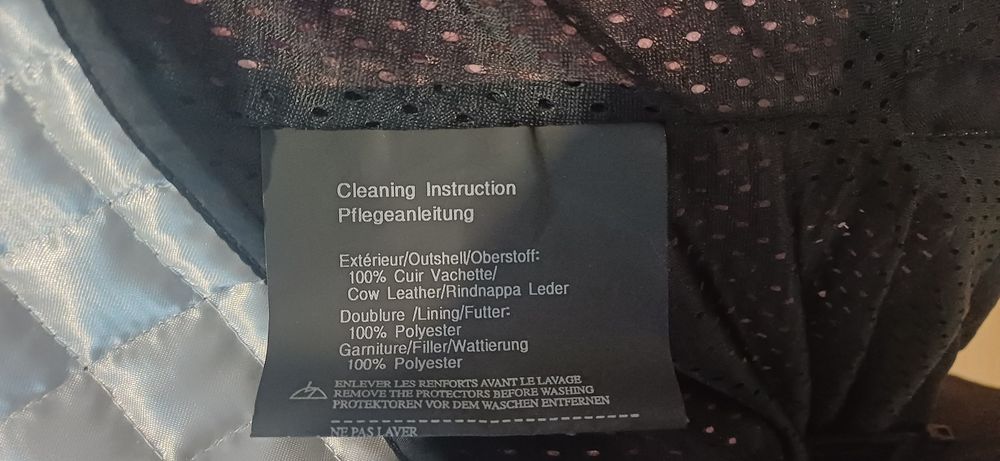 Casaco de moto em pele marca RICHA