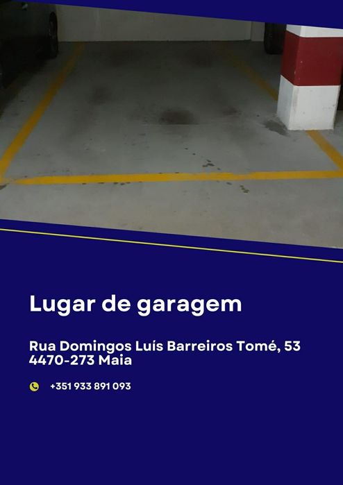 Lugar garagem centro Maia