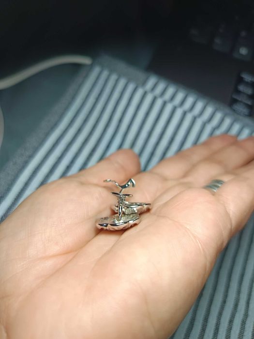 Brincos de Senhora Prateados - Ref.: B - 2