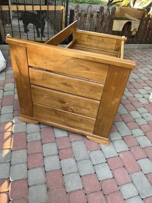 Ліжко дитяче дубове