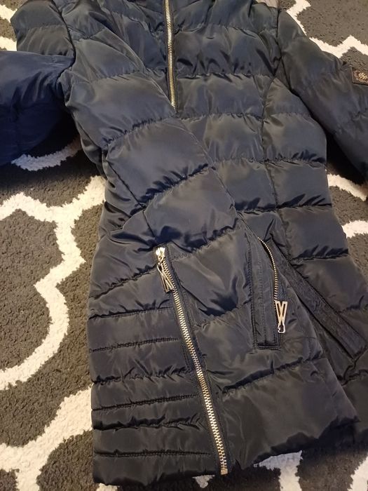 Kurtka zimowa z kapturem r 40