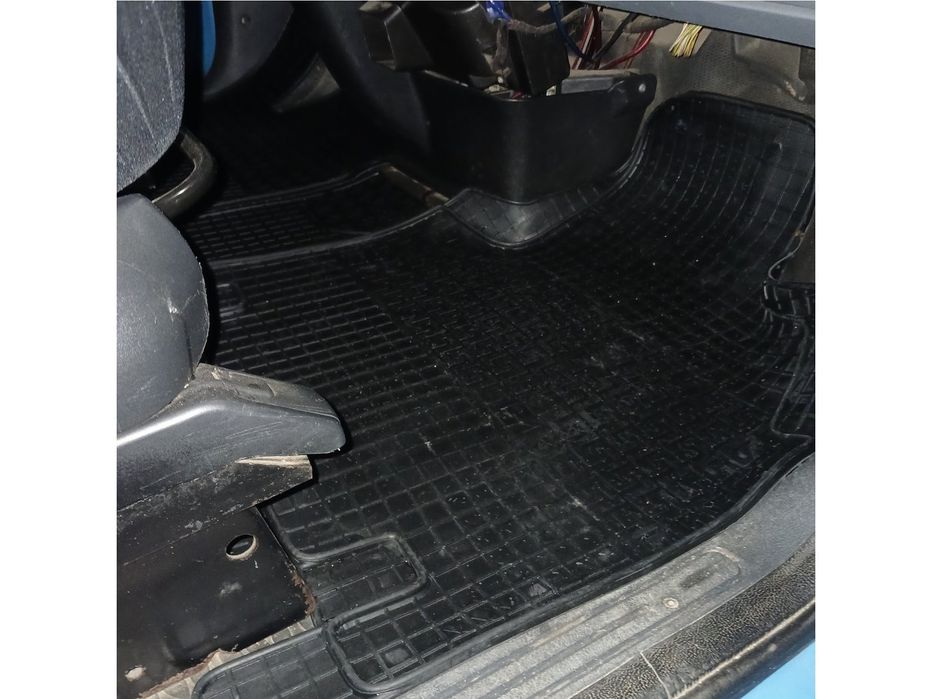 Fiat Scudo 1996-2007 рр. Гумові килимки (3 шт, Polytep)