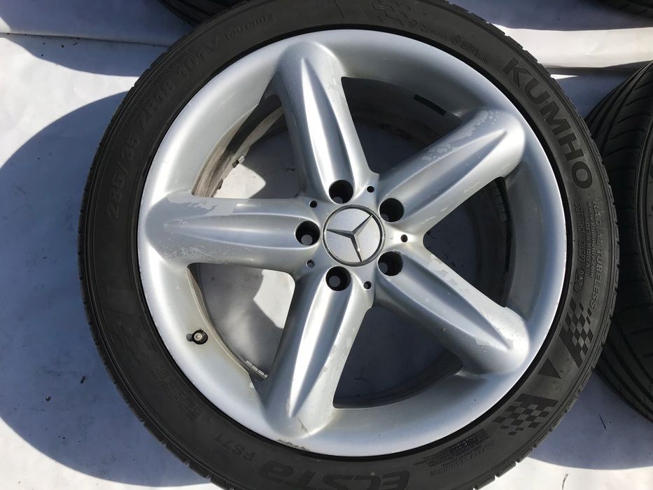 Mercedes SL W230 koła Felgi Komplet 8,5Jx18H2 Kumho 255/40/18 99Y…