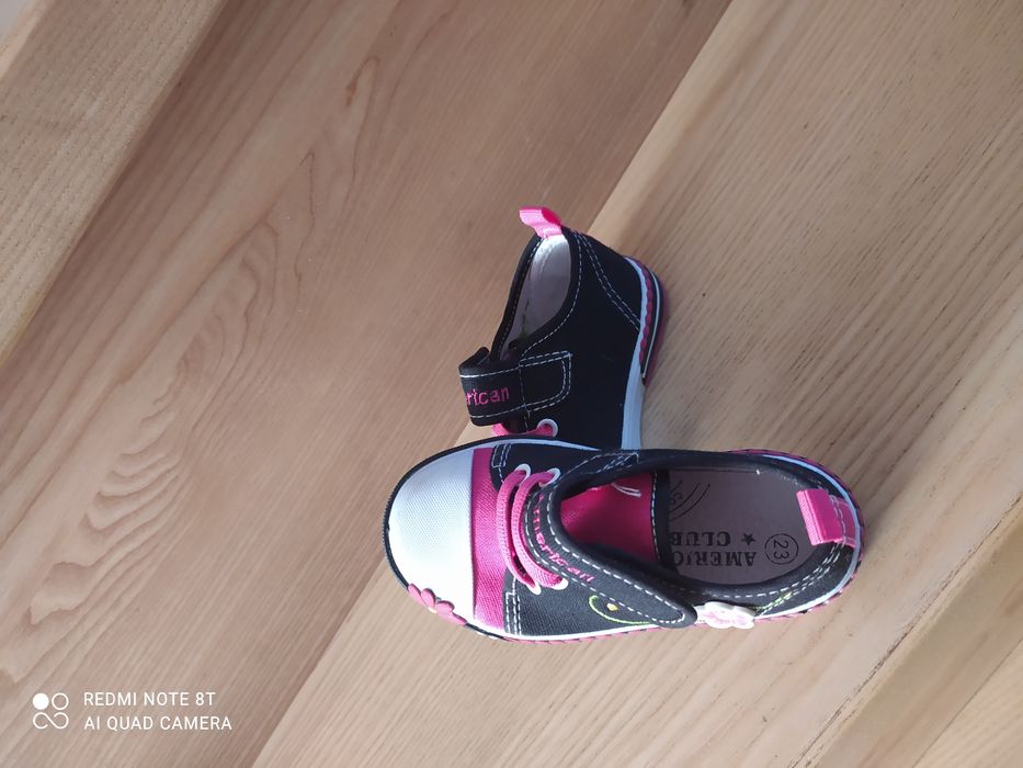 Trampki dziewczęce American Club