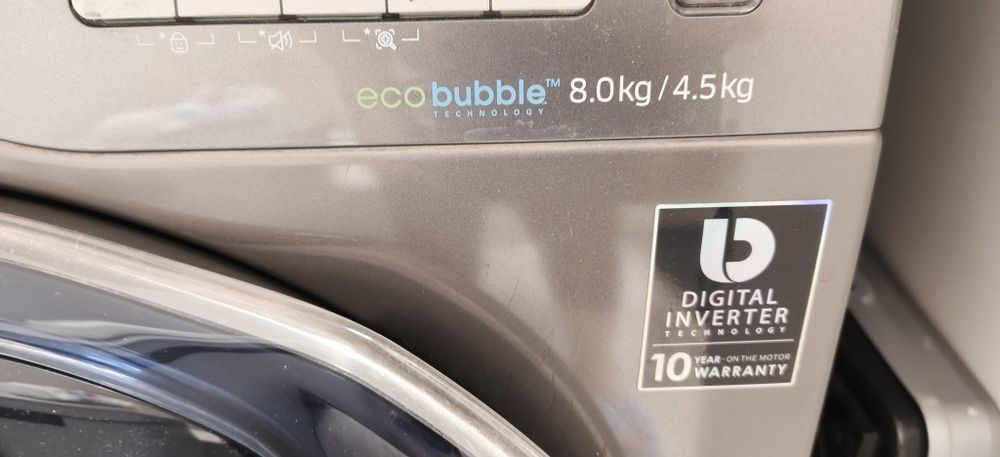 Pralko-suszarka Samsung Eco bubble add wash