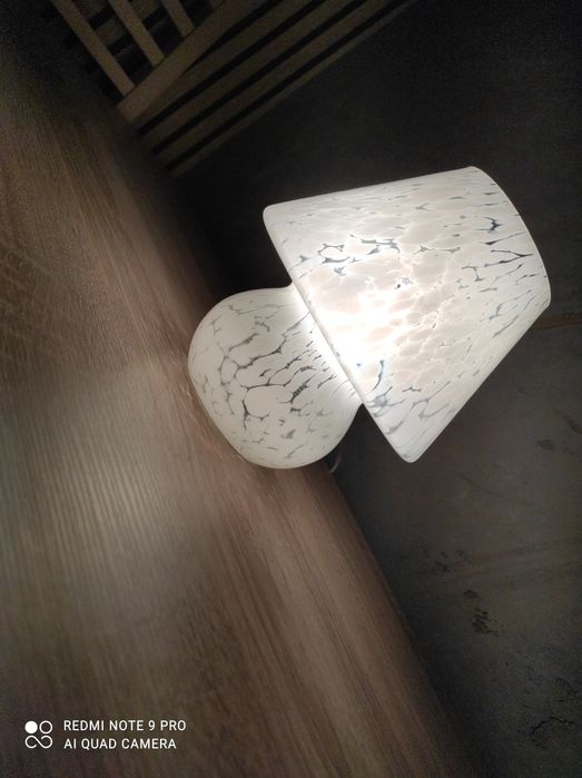 Lampka grzyb vintage prl murano