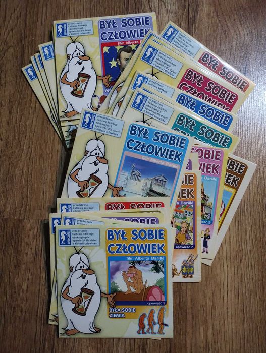 Był sobie człowiek - film Alberta Barille, komplet odcinków 1 - 26 VCD