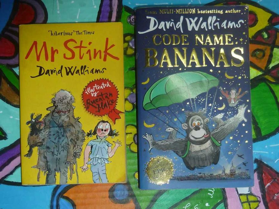 David Walliams. Mr Stink e Code Name Bananas (inglês)