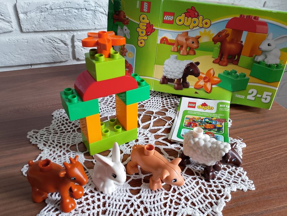LEGO Duplo 10522 klocki j.nowe zwierzęta na farmie zabawka dla dzieci