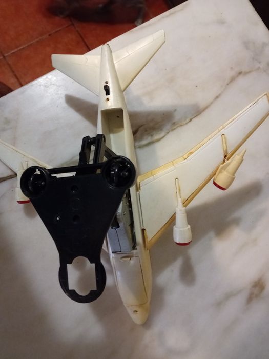 Avião Antigo Boeing Nasa Estado Razoável