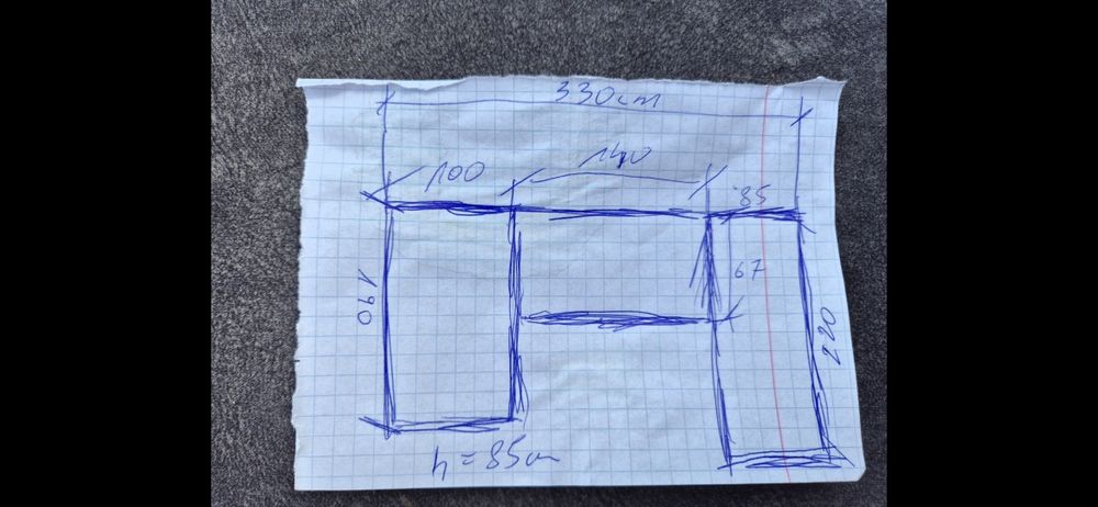 Kanapa sofa duża szara  z funkcją spania narożnik