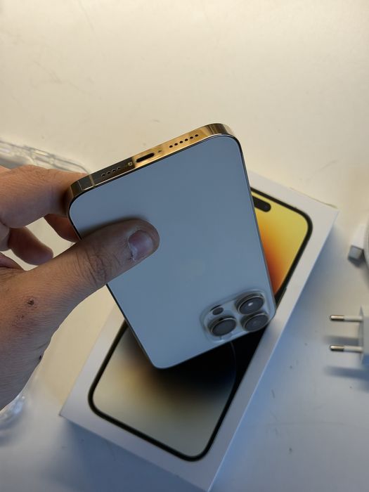 iPhone 14 Pro Max 128gb złoty bateria 100% komplet