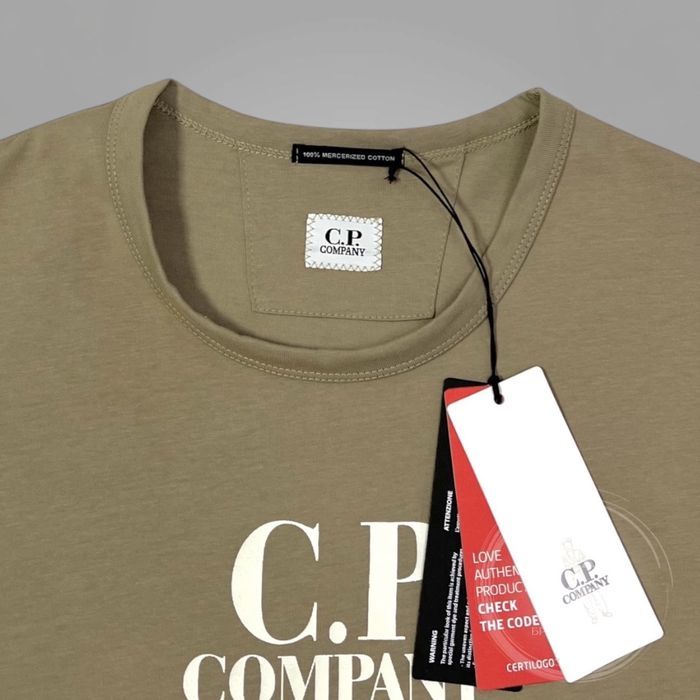 Футболка C.P. Company Mercerized Jersey (C P, CP, сипикомпани)