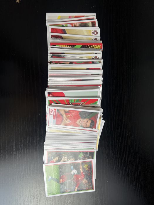 Cromos Fome de Vencer das 2 coleções