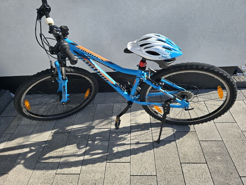 Rower Author Energy x matrix - kask, uchwyt na bidon, dzwonek swiatla