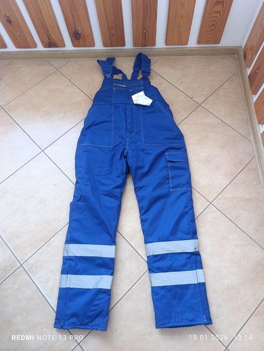 Spodnie robocze zimowe ocieplane rozmiar L