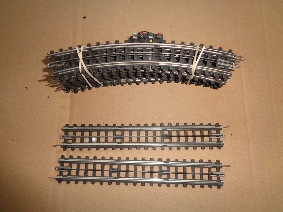 1:87 TRIX lote de 14 vias com carril central