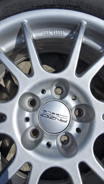 Koła letnie 5x114.3  17 Anzio wheels