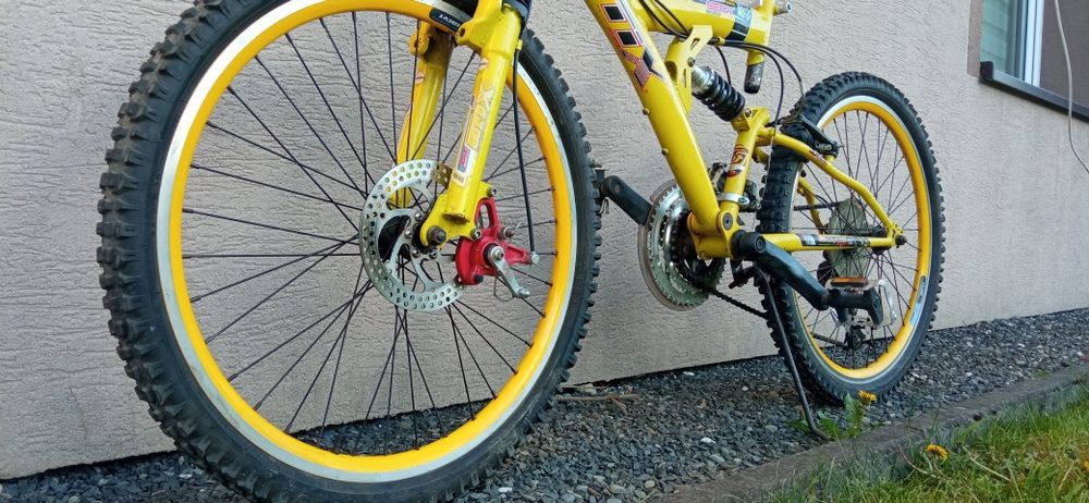 Rower GTX kola 24" amory przod + tyl hamulec tarcza