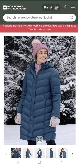 Куртка нова М mountain warehouse