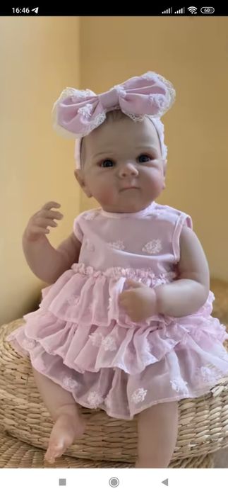 Продам нову реалістичну ляльку куклу пупса Реборн, 50 -60 см Оригінал!