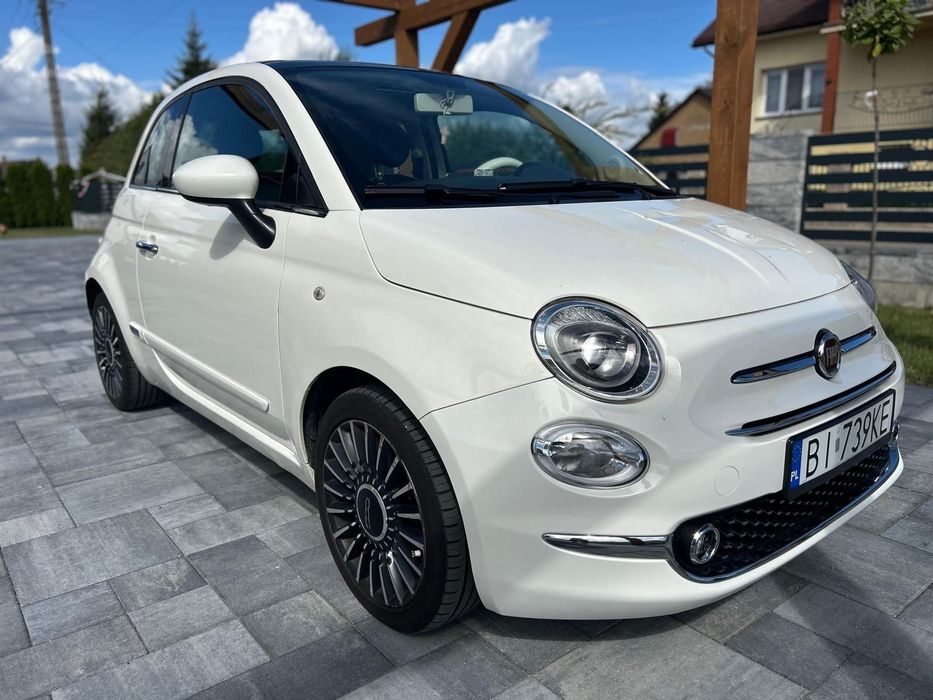 Fiat 500 Fiat 500 1.2 Automat Panorama 2016 Zarejestrowany w PL