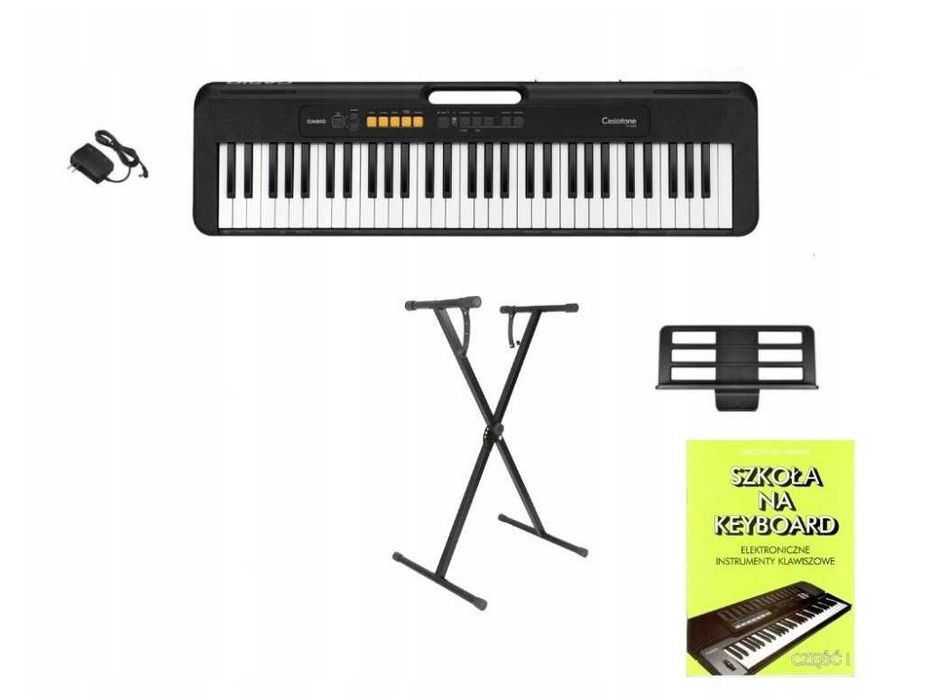 CASIO CT-S100 keyboard + dodatki zestaw XL