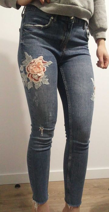 Jeansy rurki Zara