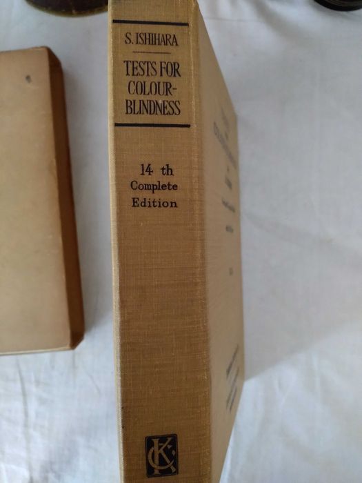 Teste Vintage para Daltonismo de 1959, S. ISHIHARA