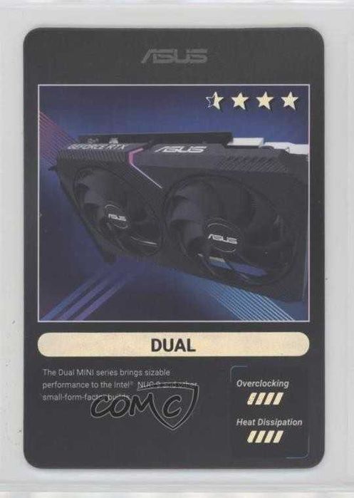 2021 ASUS Dual Mini GPU Trading Cards Dual 2vh