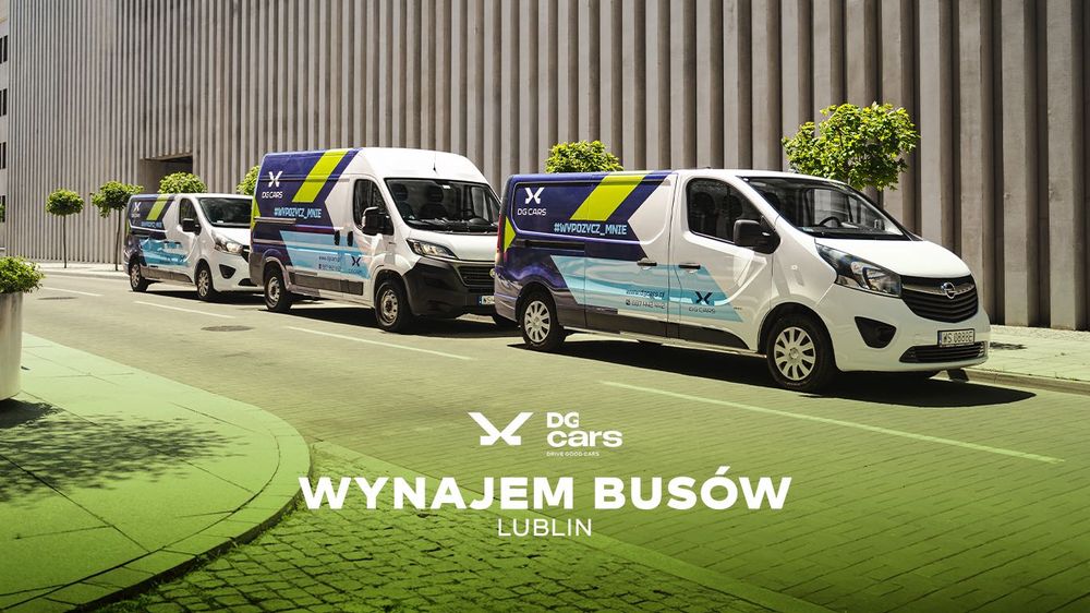 Renault Master | Wypożyczalnia busów | Lublin | DG Cars