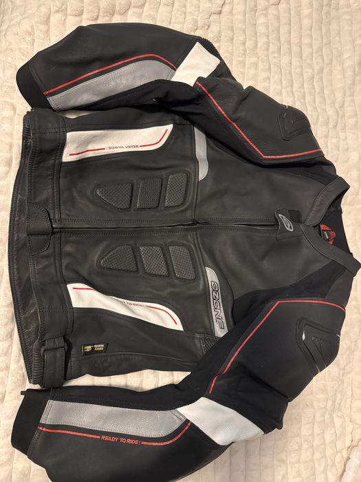 Kurtka motocyklowa skórzana