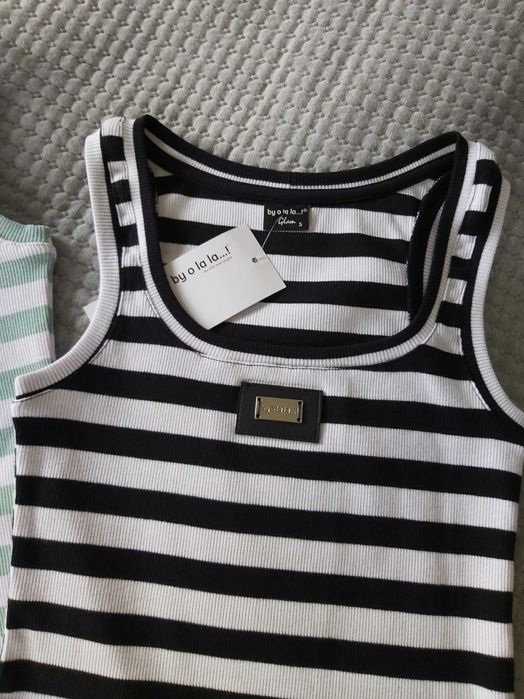 Bokserka, koszulka NOWA, By o la la, 2 szt.