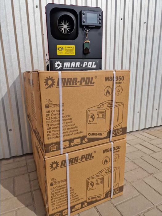 В наявності Харків! 12/220V MAR-POL автономний дизельний обігрівач