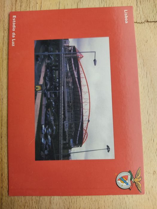 Postais do estádio da luz Benfica