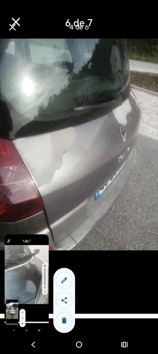 Renault Scenic 1.5 diesel de 2004 avaria no motor