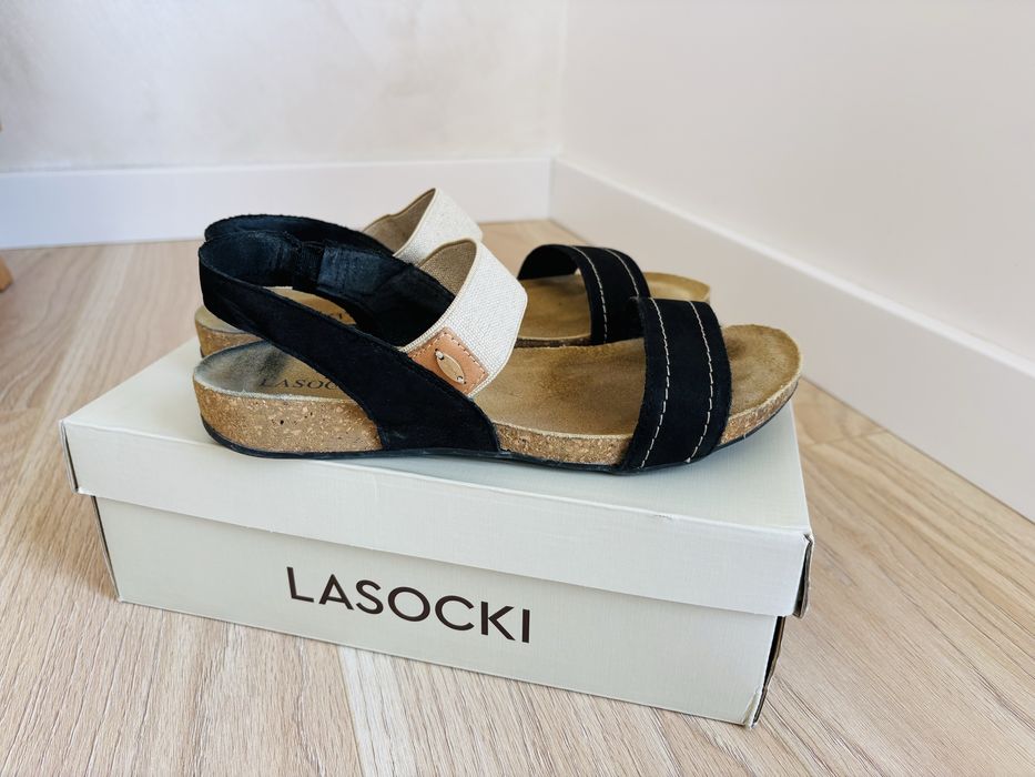 Sandały Lasocki skóra
