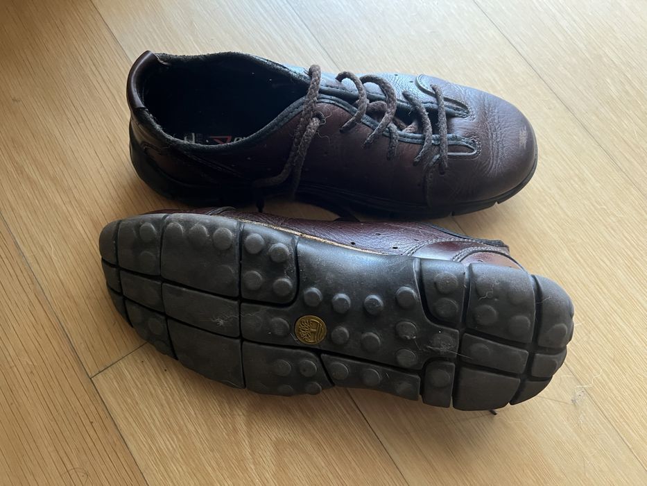 Bota em pele Timberland