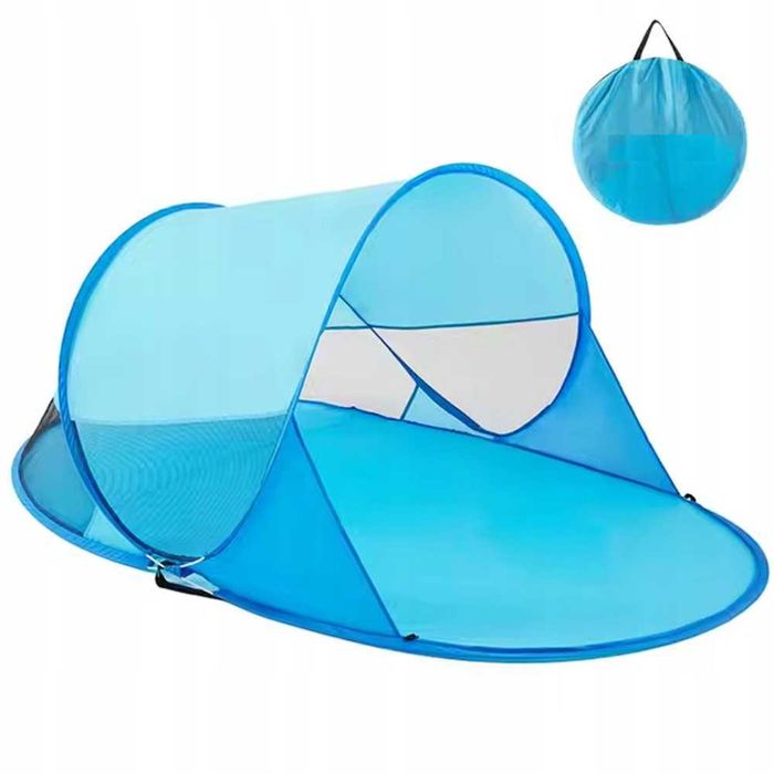 Namiot Plażowy Samorozkładający Pop Up Parawan UV 50 Duży XXL Holla Garden