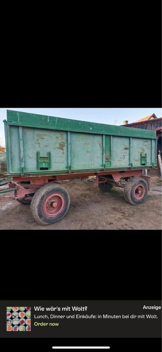 Przyczepa wywrotka 12 t Niemcy