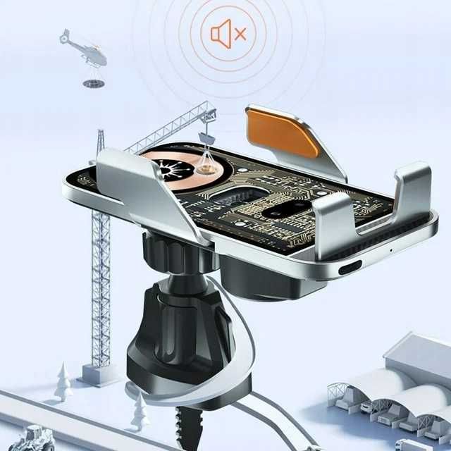 Uchwyt Na Telefon Ładowarka Indukcyjna Bezprzewodowa Czujnik Ruchu