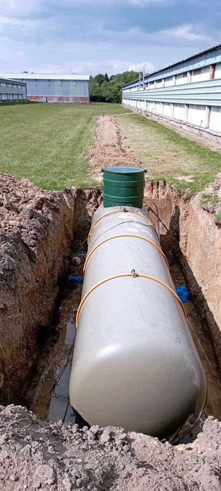 Zbiornik butla na gaz propan 2700, 3700, 4850, 6400, ogrzewanie