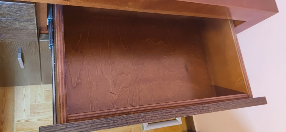 Móvel de entrada, madeira maciça