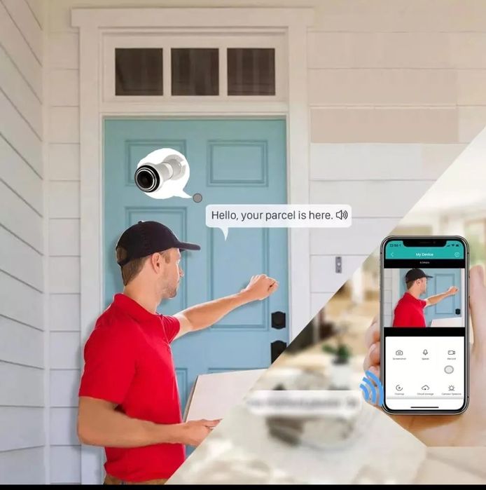 WiFi Камера відео глазок з датчиком руху для відеоспостереження/вайфа