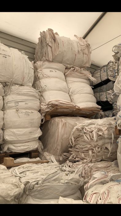 Duże BIG BAG bagi worki bigbags 90/93/161 cm z folia na kukurydze ccm
