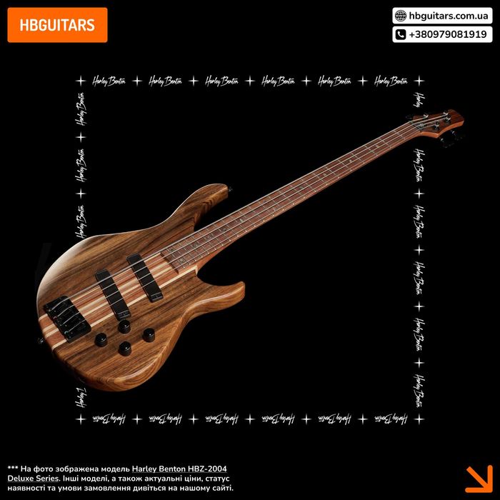 Бас-гітари Harley Benton | Elegant | HBZ-2004 Deluxe Series