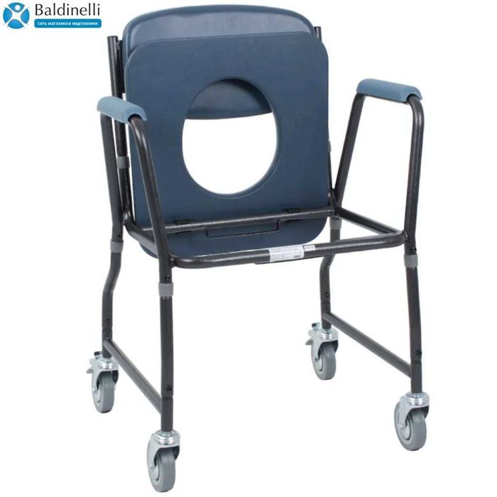 Розбірний стілець-туалет з м'яким сидінням OSD-MOD-WAVE2