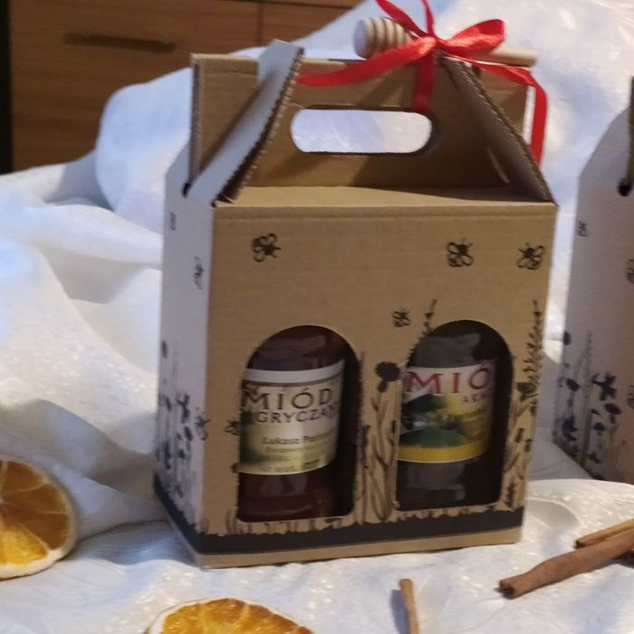 Mikołajki prezent miód upominek