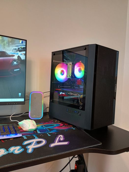 Wydajny PC do gier, gwarancja ,i7 / GPU 8GB / 16GB RAM ddr4/ SSD+HDD 1 tb/Windows 11
