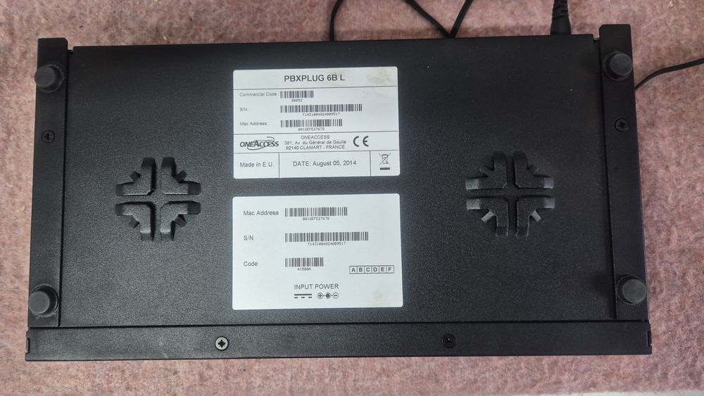 Central telefónica ONEACCESS PBXPLUG 6B L